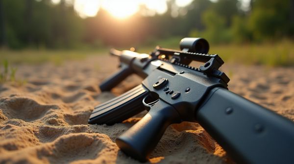 Pistolet mitrailleur airsoft : performances et mobilité sur le terrain