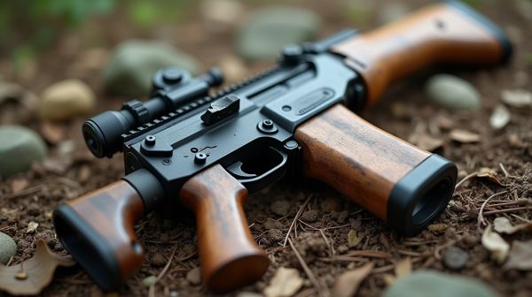 Pistolet mitrailleur airsoft : performances et mobilité sur le terrain